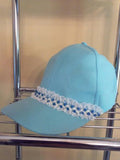 "Lace Anyone" Blue Baseball Hat - FayZen's Kreations