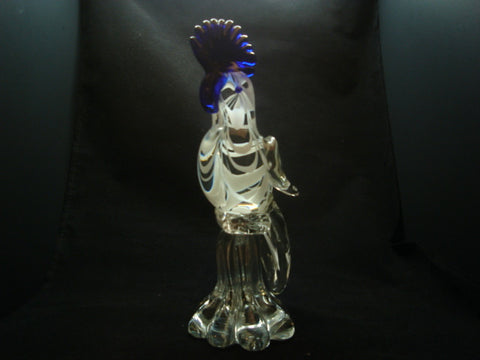 Murano Etched Glass Rooster - FayZen's Kreations