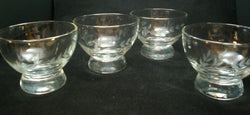 Fern Leaf Engraved Dessert/Sherbet 5pc Dish Set - FayZen's Kreations