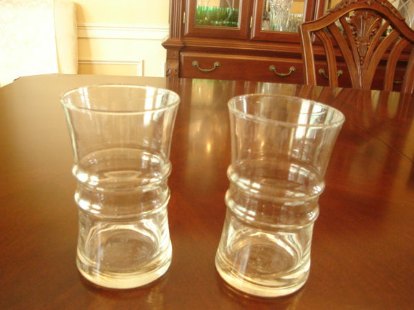 Ridged-Waist Water Glass 5 Pc Set - FayZen's Kreations