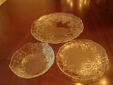 Scalloped Edge Embossed 12 pc Dinnerware Set - FayZen's Kreations