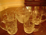Boat-Shaped Fruit Embossed Bowl & Coffee Cup Set - FayZen's Kreations