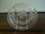 Vintage Daisy Embossed Pressed Pattern Design Cake Platter - FayZen's Kreations