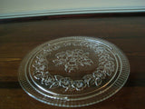 Vintage Daisy Embossed Pressed Pattern Design Cake Platter - FayZen's Kreations