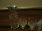 Barware Set Engraved with Ship 4 pc - FayZen's Kreations