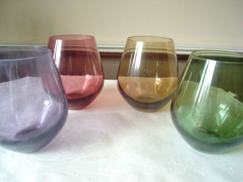 Lenox Water Crystal Set of 4 Glasses