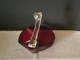 Swan Soap Dish with Clear Head and Red Body - FayZen's Kreations