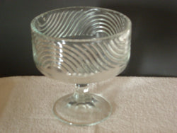 Vintage E.O. Brody Cleveland Ohio Glass Compote Dish - FayZen's Kreations