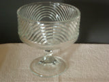 Vintage E.O. Brody Cleveland Ohio Glass Compote Dish - FayZen's Kreations