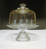 "Cutey"Footed Cheese Ball Tray with Dome - FayZen's Kreations