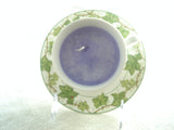 Vineyard Design Porcelain Cup & Saucer Container Candle - FayZen's Kreations