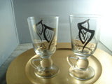 Irish Coffee Mugs With Etched Harp & Clover Design - FayZen's Kreations
