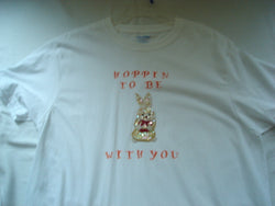 "Hoppin To Be With You" Unisex Hand Crafted T-Shirt - FayZen's Kreations