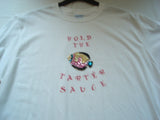"Hold The Tarter Sauce" Hand-Painted Unisex T-Shirt - FayZen's Kreations