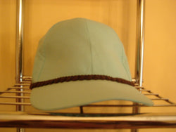 Brown Scalloped Trim Baseball Hat - FayZen's Kreations