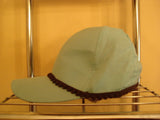 Brown Scalloped Trim Baseball Hat - FayZen's Kreations