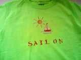 "Sail On" Youth Hand Painted T-Shirt - FayZen's Kreations