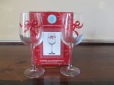Martha Stewart Collection 4 pc Holiday Garden Glassware Set - FayZen's Kreations