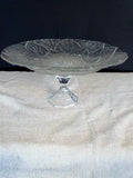 "Bubbles & Leaves" Raised Fruit Bowl with Center Handle - FayZen's Kreations