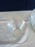 Luminarc Cut Crystal Salad and Dip Bowl Set - FayZen's Kreations