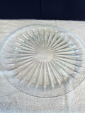 Vaugh Lambert Cut Crystal Sunburst Platter - FayZen's Kreations