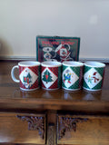Welcome Winter 4pc Christmas Mug Set - FayZen's Kreations