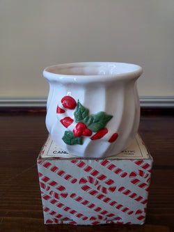 "Candy Cane" Container Candle - FayZen's Kreations