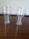 Double Wall 2 pc Glass Set; Wine Glass Within Glass - FayZen's Kreations