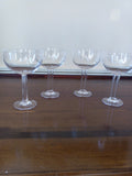 Rosenthal Studio-Line Crystal 4 Pc Champagne Glass Set - FayZen's Kreations