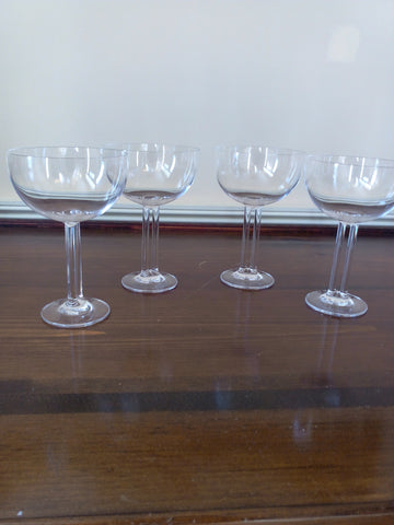 Rosenthal Studio-Line Crystal 4 Pc Champagne Glass Set - FayZen's Kreations