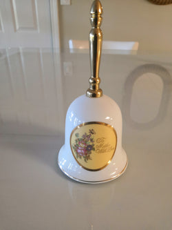 "To Mother With Love" Porcelain Dinner Bell - FayZen's Kreations